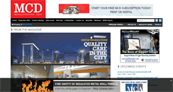 Desktop Screenshot of mcdmag.com
